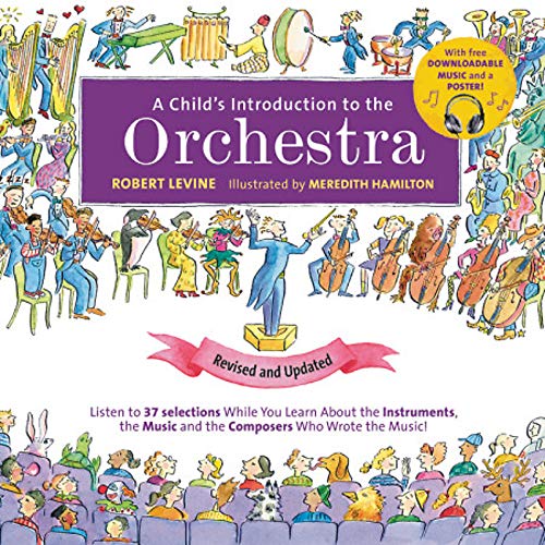 Book cover depicting an orchestra with a conductor and audience.