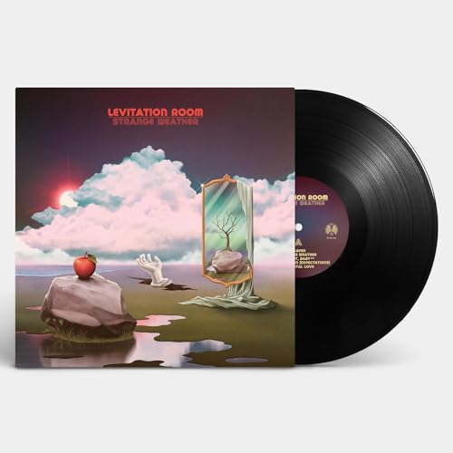 Vinyl record and album cover for Levitation Room’s “Strange Weather.”