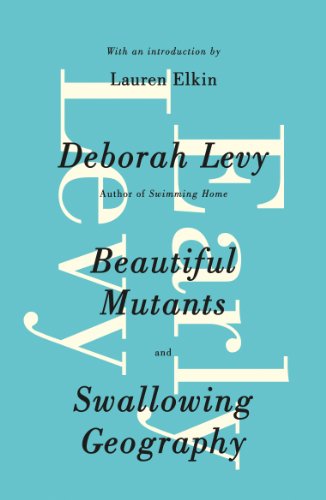 Book cover with stacked, large, cream-colored text on a teal background.