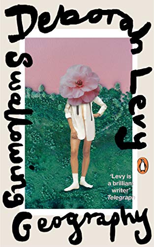 Book cover: woman with a large pink flower obscuring her face.