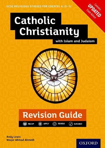 Religious Studies revision guide cover with a dove in stained glass.