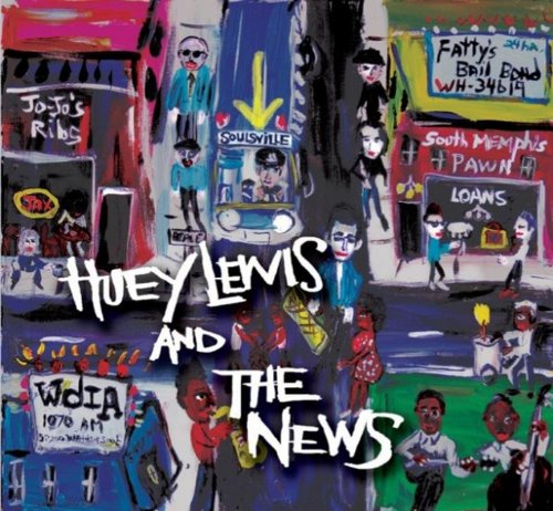 Compact disc titled "Soulsville" by Lewis Huey And The News, with accompanying artwork and packaging.