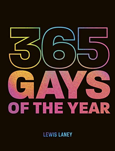 Book cover with large, colorful text: "365 Gays of the Year.