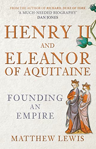 Book cover featuring Henry II, Eleanor of Aquitaine, and medieval figures.