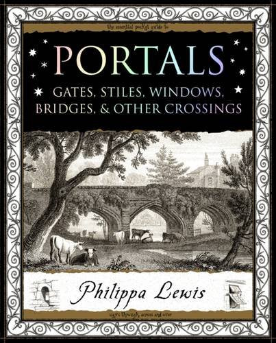 Photograph of various structures with openings, connecting spaces, in a scenic or architectural setting.