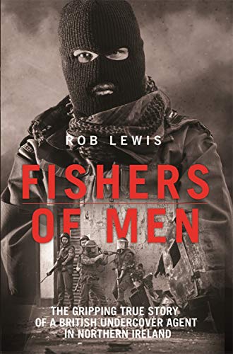 Book cover: masked man with soldiers in background, titled “Fishers of Men.”
