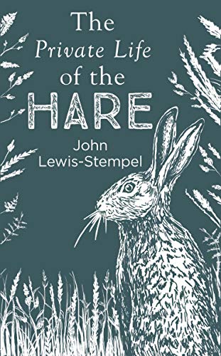 Book cover featuring a white line-art illustration of a hare on teal background.