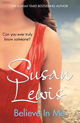Book cover featuring a woman in red with a seaside background.