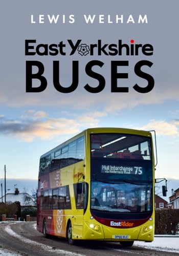 Book cover featuring a yellow East Yorkshire Buses double-decker bus.