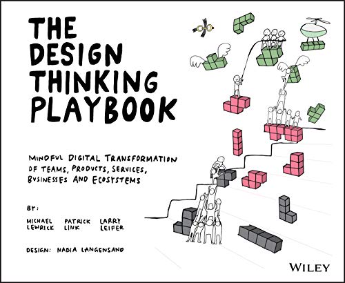 Book cover with title and hand-drawn illustrations of people building with colorful block shapes.