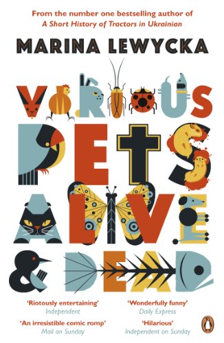 Book cover: "Various Pets Alive and Dead" with illustrated animals and insects.