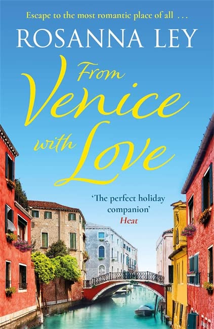 Book cover: "From Venice with Love" featuring a canal scene.