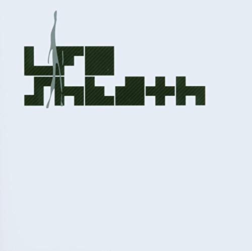 CD cover for Lfo’s “Sheath” with abstract dark green and gray blocks.