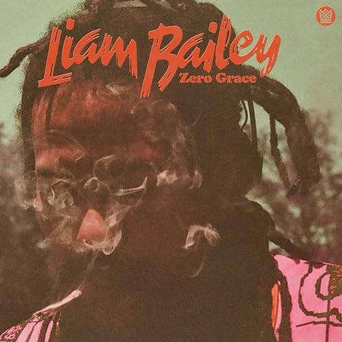 Album cover for Liam Bailey’s “Zero Grace” featuring a portrait of the artist.