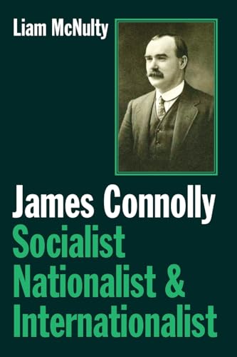 Book cover featuring a portrait of James Connolly, a man with a mustache.