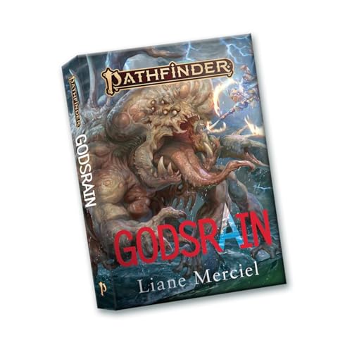 Softcover book cover depicting a monstrous creature and Pathfinder logo.