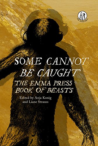 Book cover with silhouette of a gorilla against a golden background.