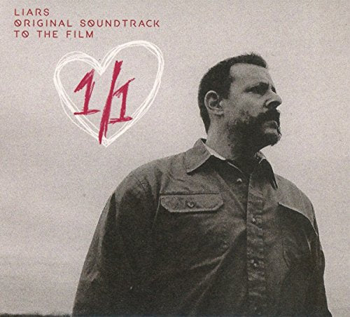 CD cover for “Liars” soundtrack featuring a man’s portrait and red heart.