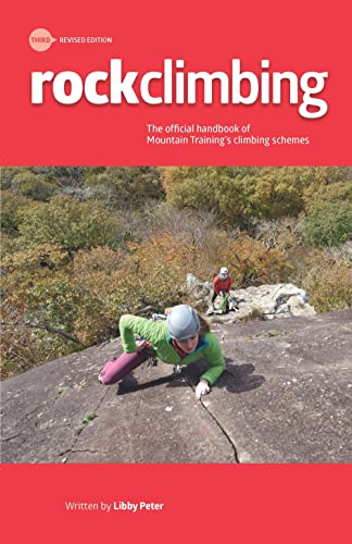 Book cover showing a climber on a rock face with trees in the background.
