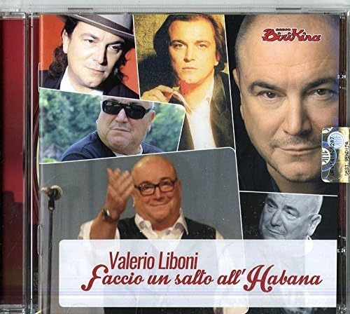 CD cover featuring portraits of Valerio Liboni and other men.