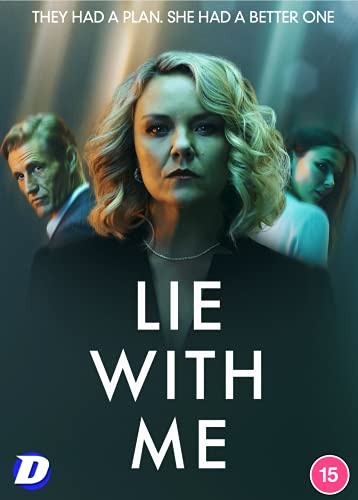 DVD cover for "Lie With Me" featuring three serious-faced people.