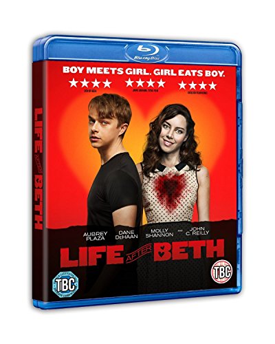 “Life After Beth” Blu-ray case featuring two actors against a red background.