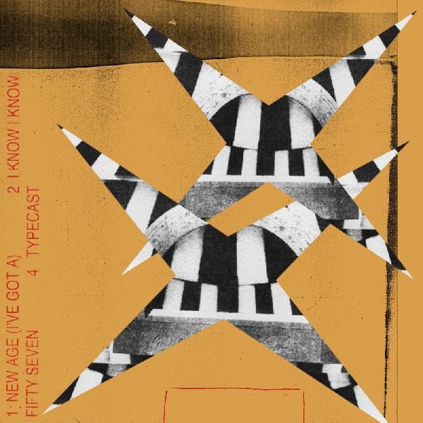 CD cover for Lifeguard’s “Crowd Can Talk / Dressed In Trenches” with abstract design.