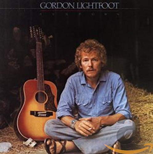 Gordon Lightfoot album cover, seated man with acoustic guitar.