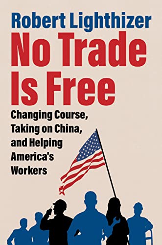 Book cover with red title, American flag, and silhouetted figures.
