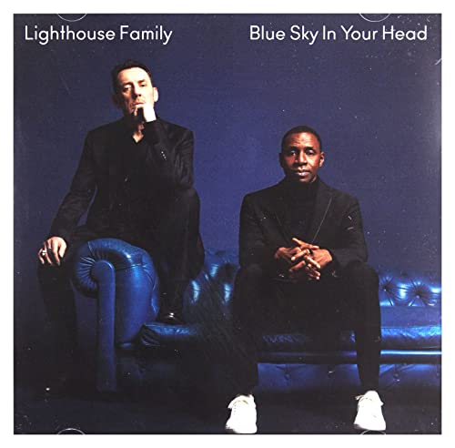 CD cover for Lighthouse Family’s “Blue Sky In Your Head” featuring two men.
