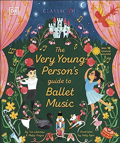 Book cover: “The Very Young Person’s Guide to Ballet Music” with illustrations.
