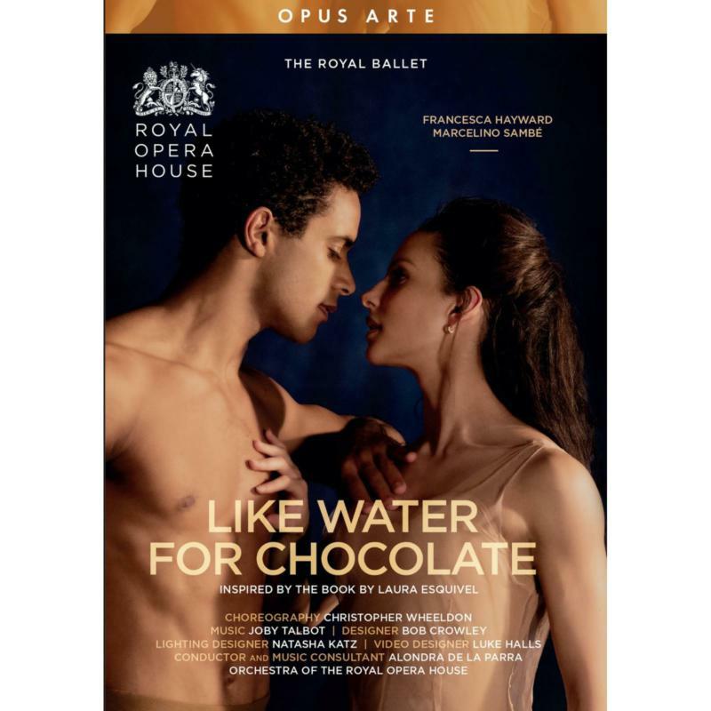 DVD cover for “Like Water For Chocolate” featuring a couple embracing.