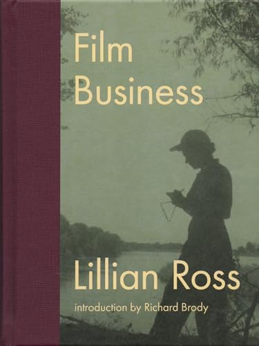 Book cover: “Film Business” by Lillian Ross, with a silhouette of a woman.