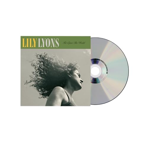 CD cover featuring Lily Lyons with flowing hair, and a silver disc.