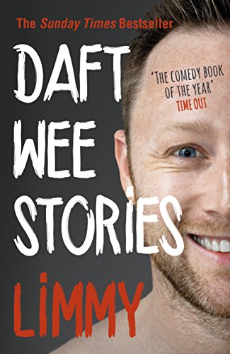 Book cover with white text and a portrait of a smiling man.