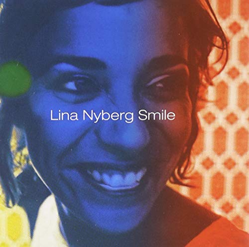CD cover featuring a close-up portrait of Lina Nyberg smiling.
