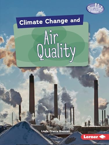 Book cover: "Climate Change and Air Quality" with factory smokestacks.