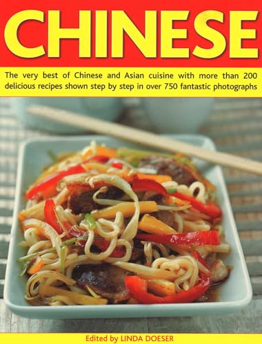 Cookbook cover featuring noodles with vegetables and chopsticks.