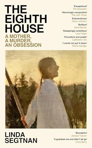 Book cover for The Eighth House featuring an impressionistic painting of a person outdoors.