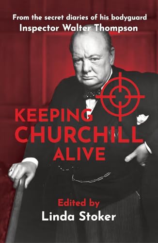 Book cover featuring Winston Churchill with a red target overlay.