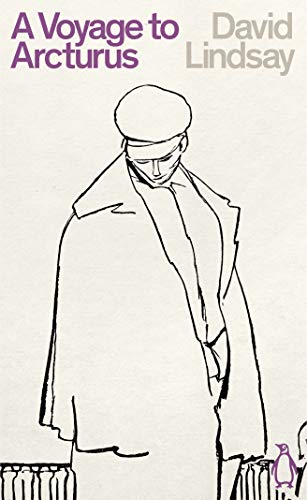 "Book cover featuring a man in a coat and cap, with title and author."