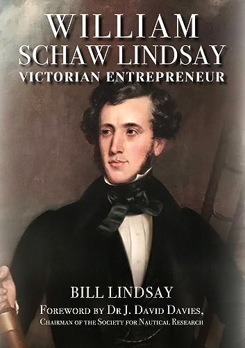 Book cover featuring a portrait of Victorian-era man, William Schaw Lindsay.
