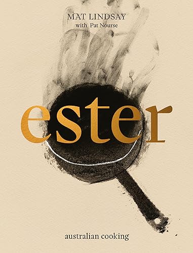 Book cover featuring a black ink illustration of a frying pan with smoke.