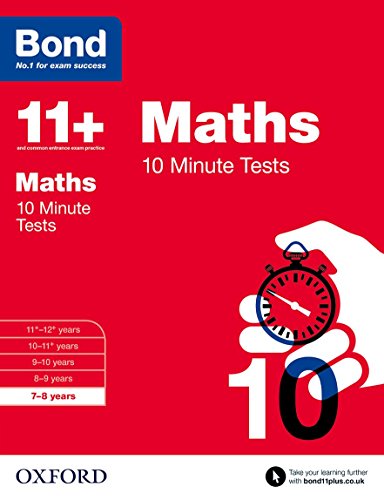Red book cover with white text, stopwatch, and large number 10.