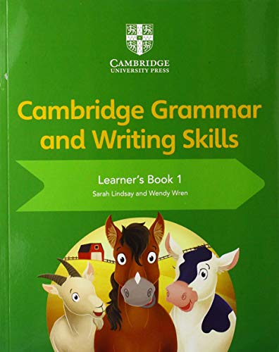 Cambridge Grammar and Writing Skills Learner's Book 1 cover with farm animals.