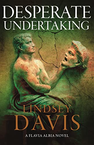 Book cover: "Desperate Undertaking" with fractured statue imagery.