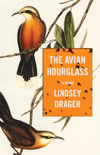 Book cover featuring two birds on branches, titled "The Avian Hourglass.