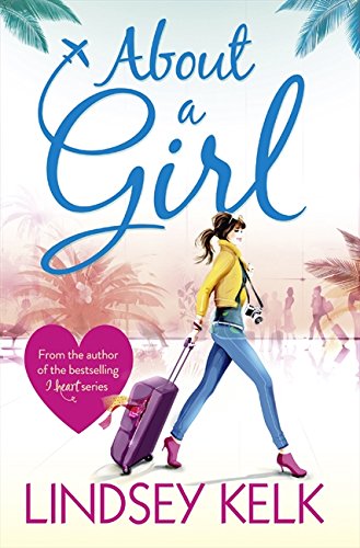 Book cover: woman with luggage walking through an airport.
