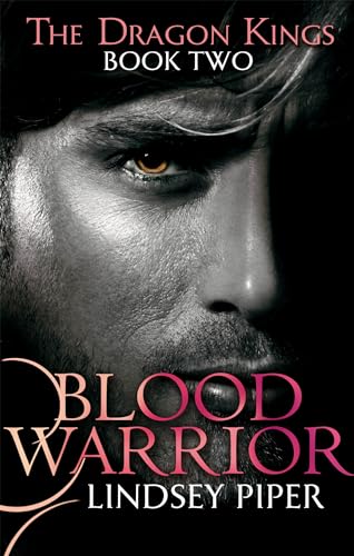 Book cover: close-up of a man’s face with the title “Blood Warrior”.