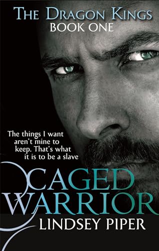 Book cover: close-up of a man’s face with intense eyes and title “Caged Warrior.”